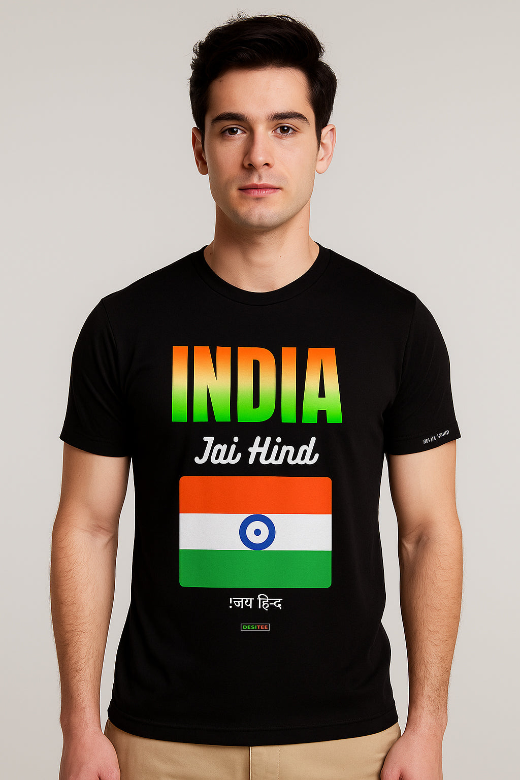 Jai Hind Unity Tee For Men And Women