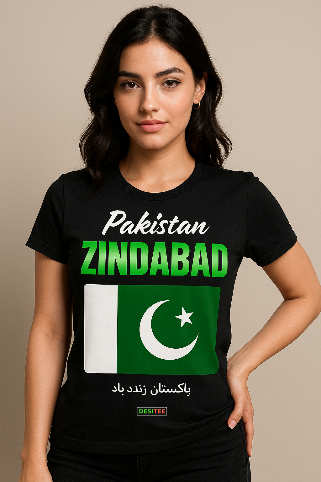 Pakistan Zindabad Tee For Men And Women