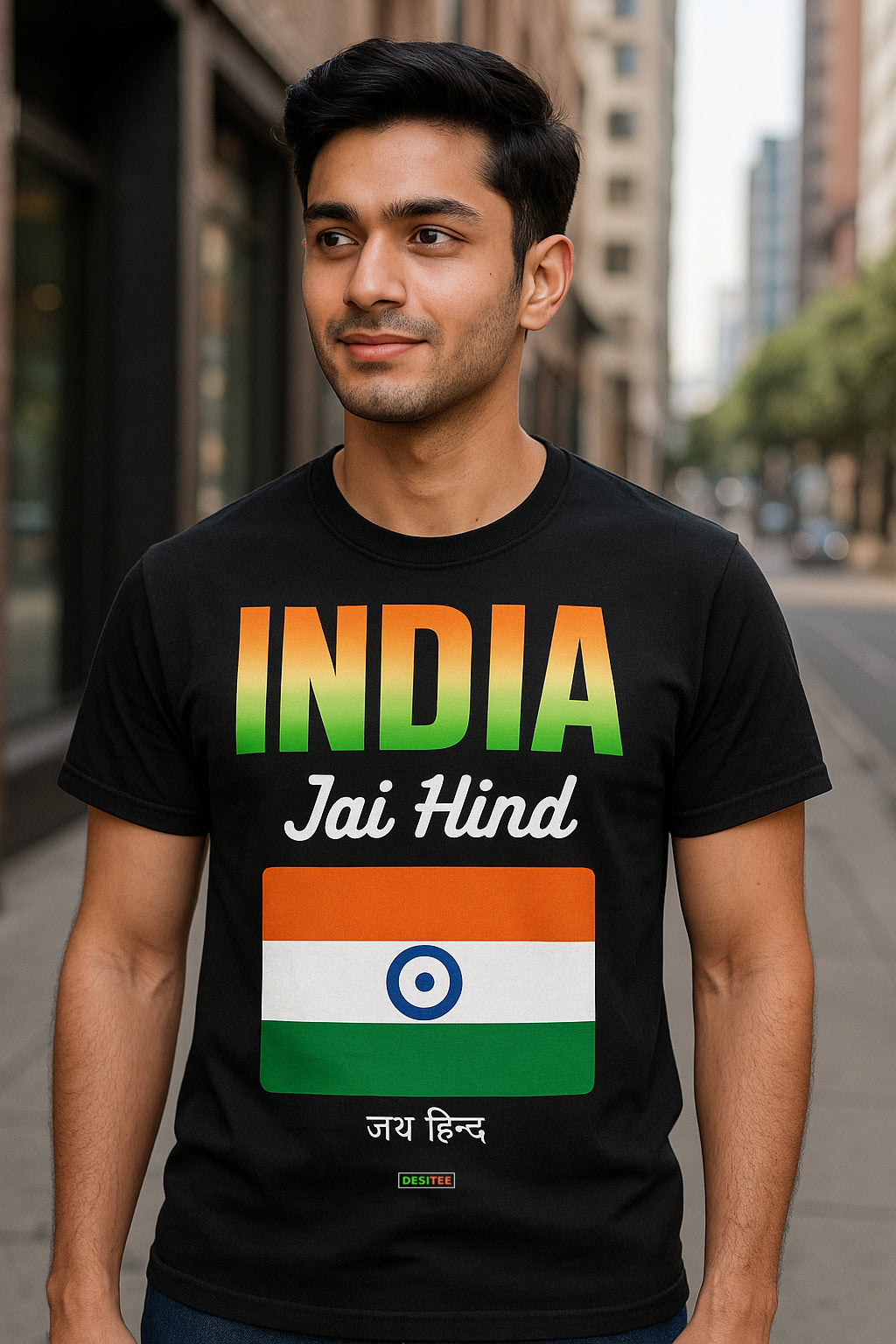 Jai Hind Unity Tee For Men And Women