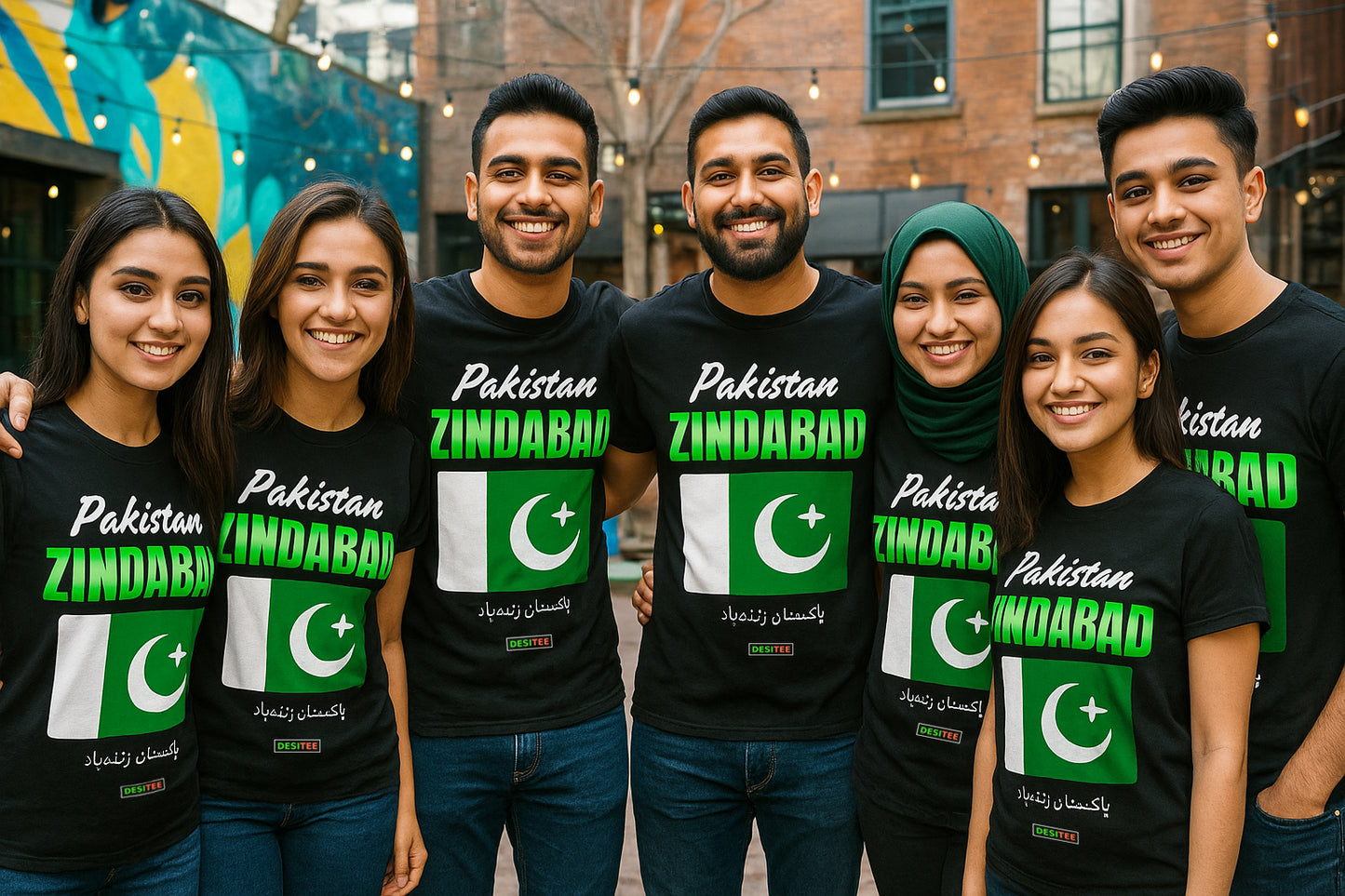 Pakistan Zindabad Tee For Men And Women