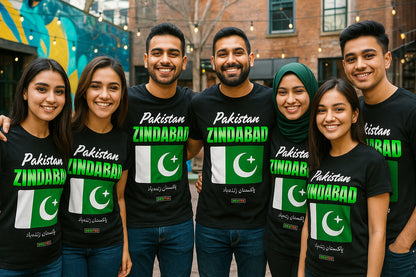 Pakistan Zindabad Tee For Men And Women