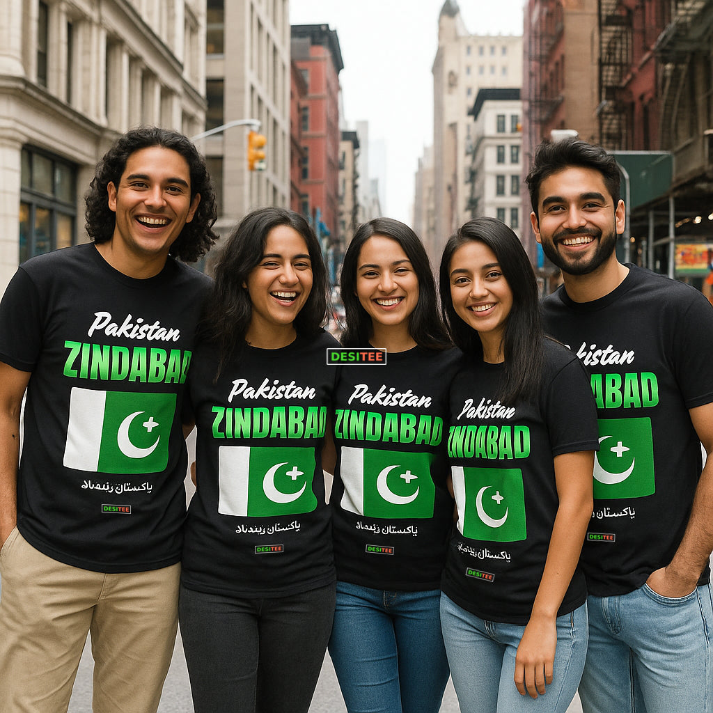 Pakistan Zindabad Tee For Men And Women